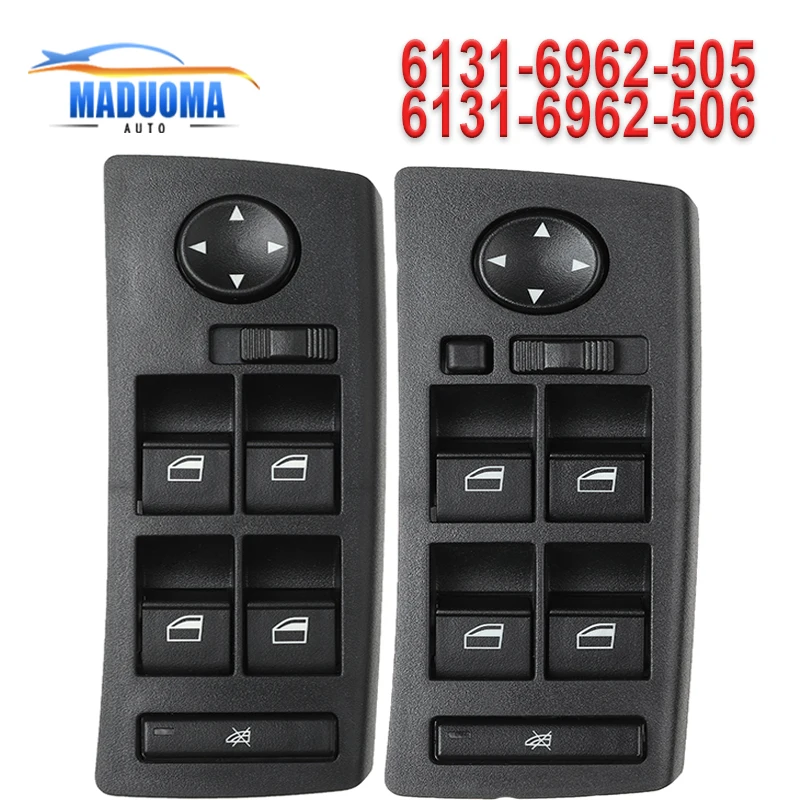 

New High Quality Car Accessories 6131-6962-505 61316962505 6131-6962-506 Window Switch for BMW X5 E53 X5 3.0i 4.4i 4.6 4.8