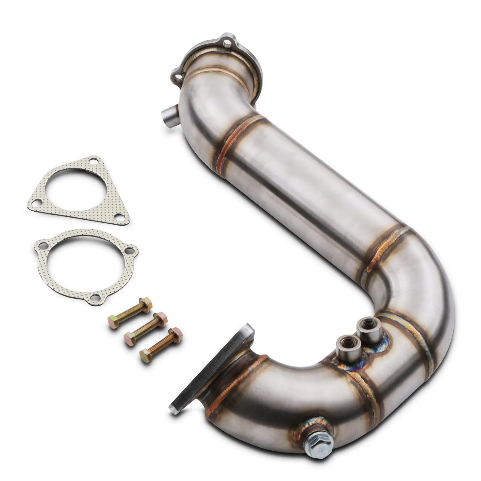 

Yifeng Factory Price High Flow Exhaust Downpipe Pipes For Audi A3 8P 2.0 TFSI 03-13 Stainless Steel Performance Exhaust Pipe