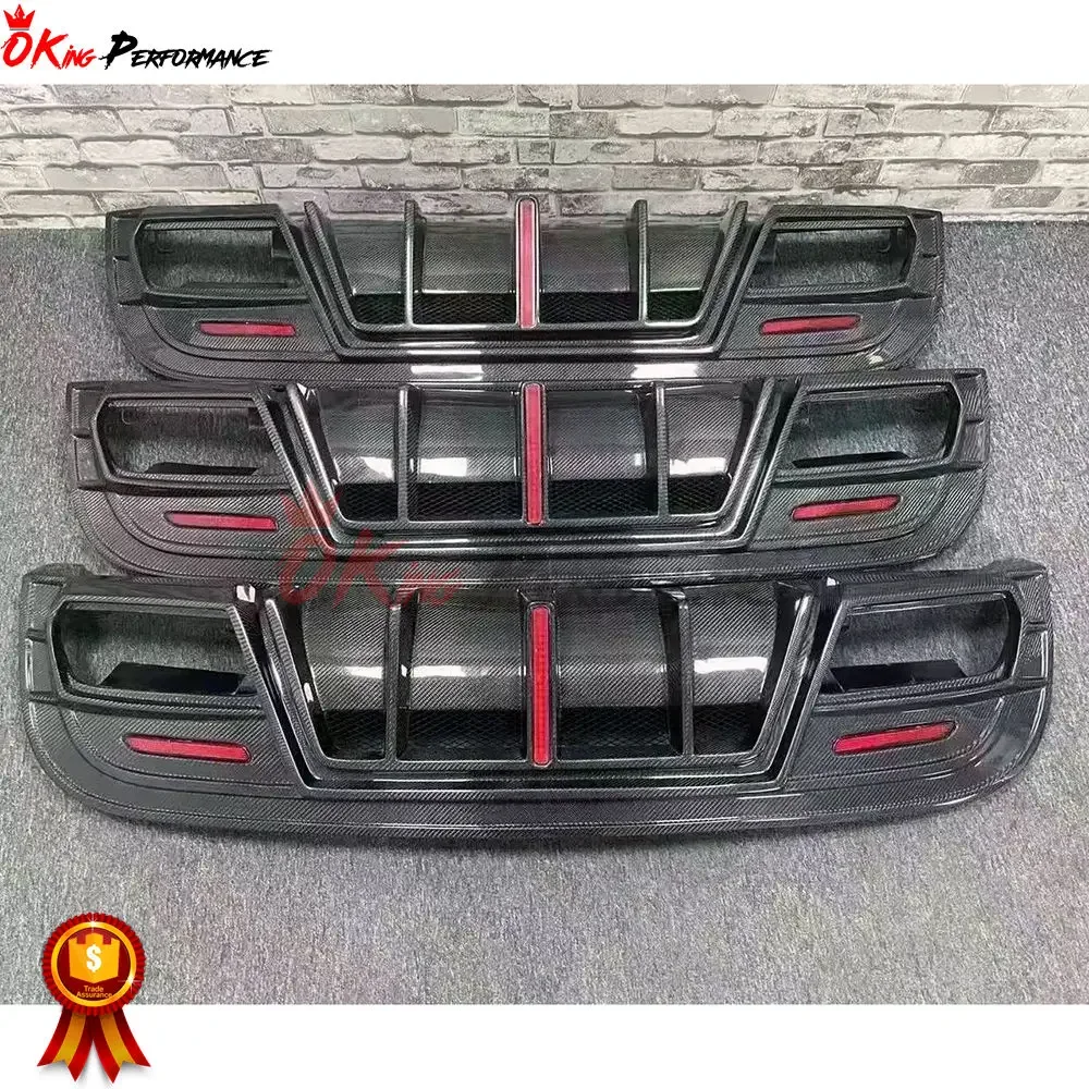 Difusor traseiro de fibra de carbono para Mercedes Benz GLA45 AMG X156 GLA Class Body Kit