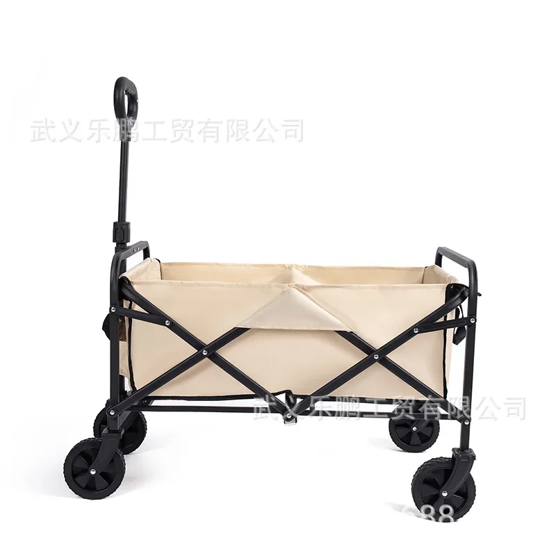 

Outdoor picnic cart, camping cart, household pull cargo storage, mini folding portable picnic