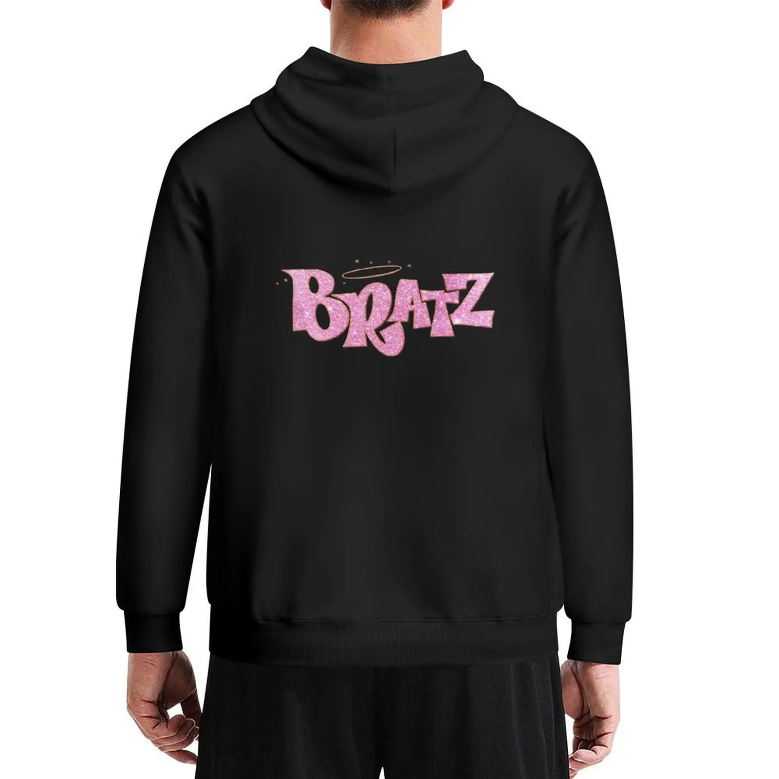 

Pink Glitter Bratz Hoodie autumn jacket men men's sweat-shirt anime clothes winter clothes pullover hoodies