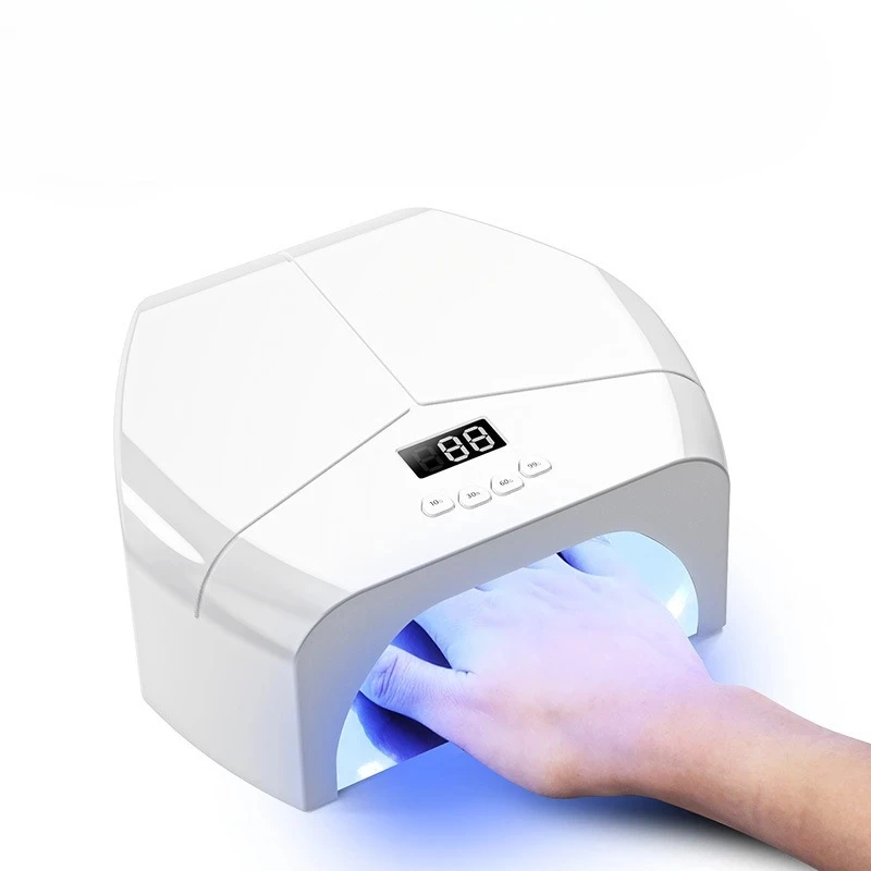 【新商品】57個のledライト搭載、usb接続のスマートネイルドライヤー。速乾性に優れたネイルポリッシュを硬化させるための、ステンレス製のベースプレート付きのマニキュア用具。