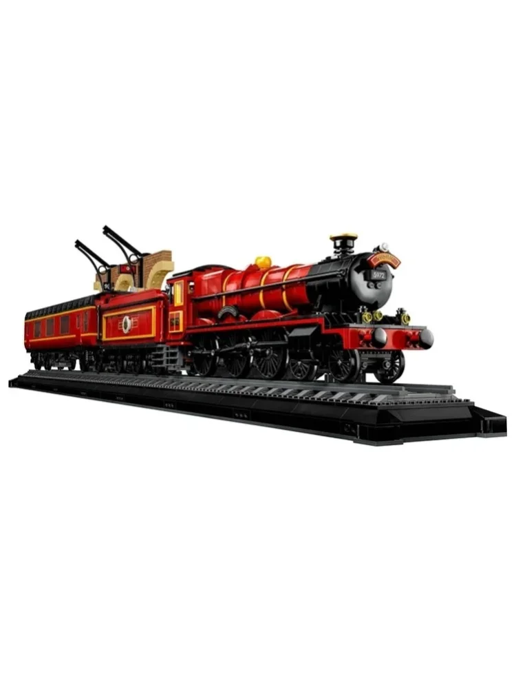 5129 Teile Raumdekoration Zug-Bausteine Konstruktionssteine Modell Kompatibel mit Set 76405 Geburtstags- und Weihnachtsgeschenke für Erwachsene