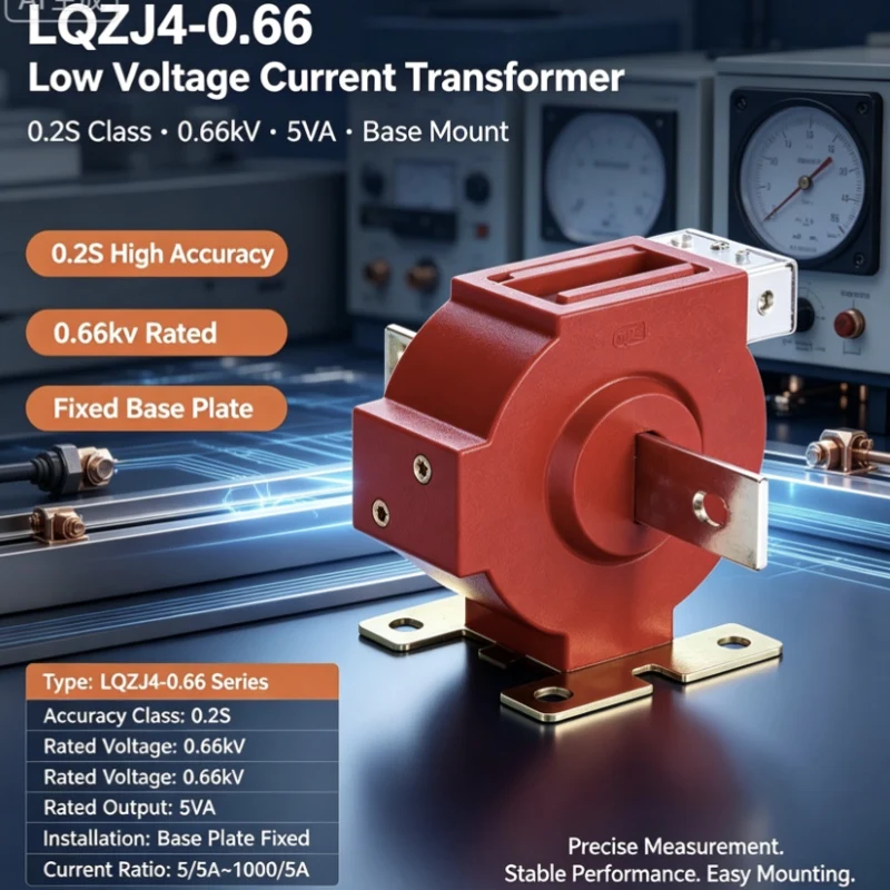 transformateur-de-courant-lqzj4-066-classe-02s-066kv-montage-sur-plaque-de-base-ct-5va-5-5a‑1000-5a-comptage-de-puissance-de-precision