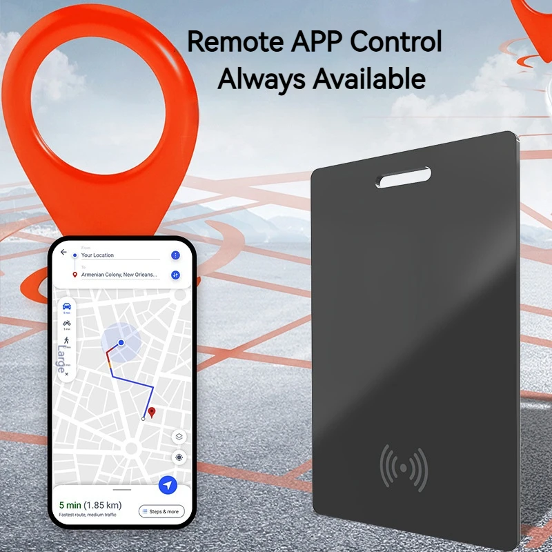 جهاز تعقب لاسلكي ذكي رفيع للغاية مضاد للخسارة - Apple Find My Compatible | لأجهزة iOS iPhone، المفاتيح، المحفظة، الحيوانات الأليفة والقطط والكلاب #5