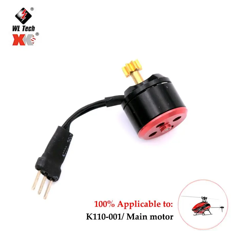 RC Helicopter Wltoys XK K110S Blades Gear Metal Tail Motor Rotor Head Canopy ESC Receiver Board Servo Main Shaft Screws Parts