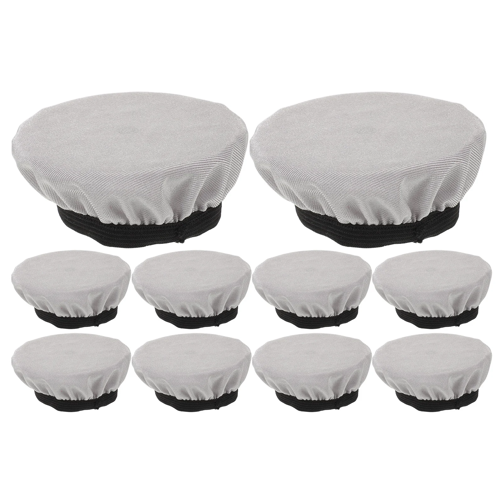 

10Pcs Stretchable Headset Cloth Covers Universal Headphones Accessories Dust Protection Easy to Clean for Daily Use