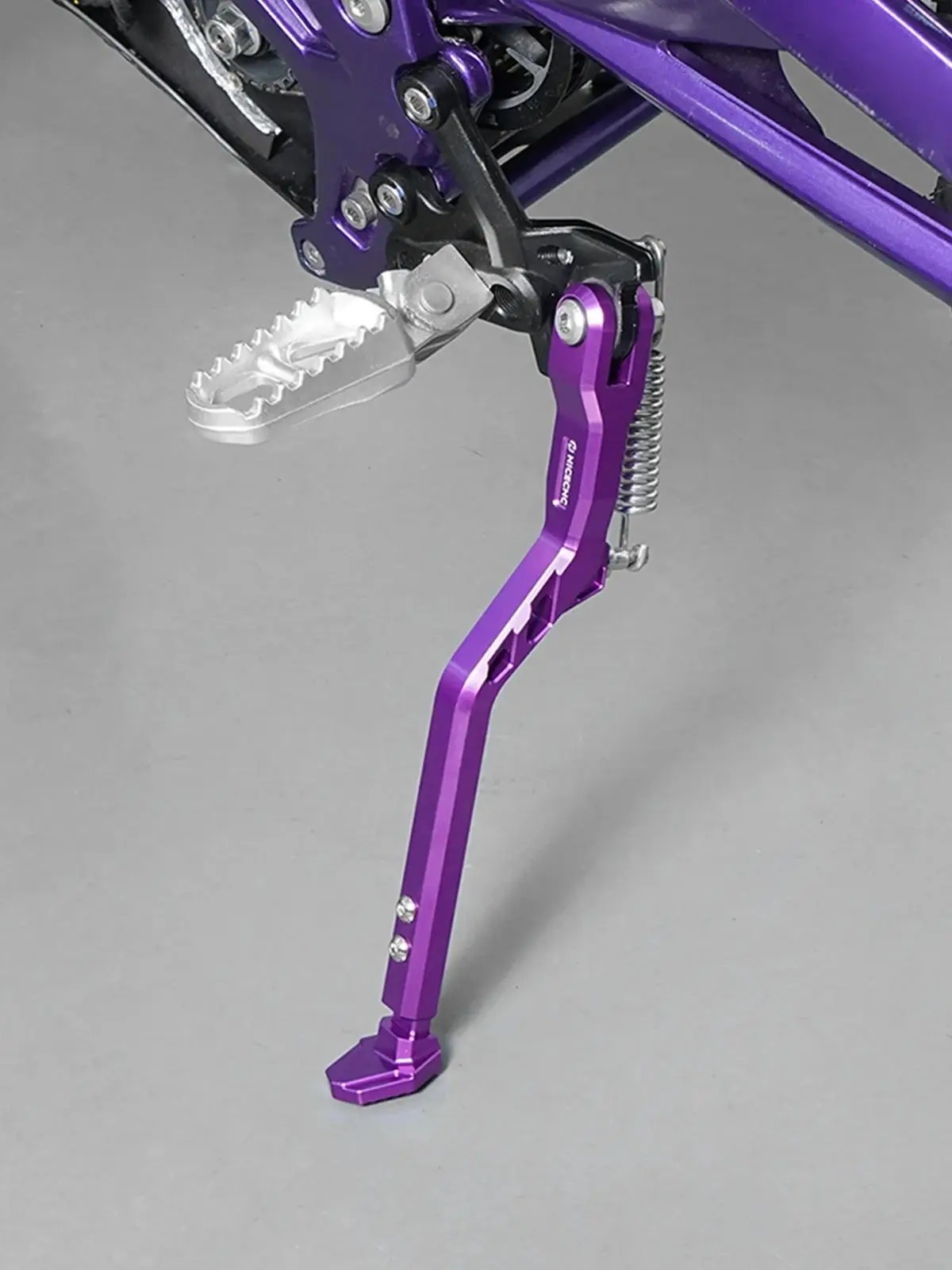 AliExpress NICECNC For Surron Electric Bike Kickstand 5-Level Adjustable Foot Side Kick Stand For 2025 2024 Surron Light Bee X S L1E Surron Parts