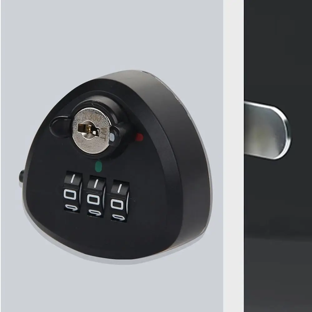 New Zinc Alloy Password Lock 3 Digital Code Anti-theft Combination Lock Hardware Security Drawer Lock Cabinet Mailbox