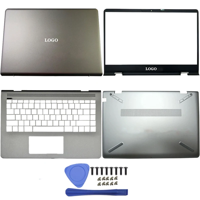 

NEW Laptop For HP Pavilion 14-BF 14-BF116TX 932296-001 930593-001 Laptop LCD Back Cover/Front Bezel/Hinges/Palmrest/Bottom Case