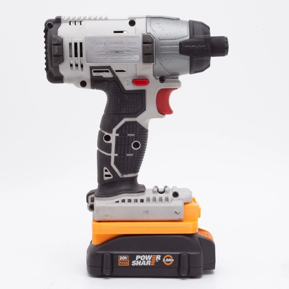 

Адаптер-конвертер для аккумуляторов Worx 18V-20V MAX на кабель BLACK+DECKER/Porter Cable /Stanley20V (только адаптер)