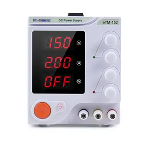 eTOMMENS  3-digits Display eTM-152 DC Regulated Switching Power Supply eTM-155/eTM-305A/eTM-3010/eTM-605/eTM-1003/eTM-1502