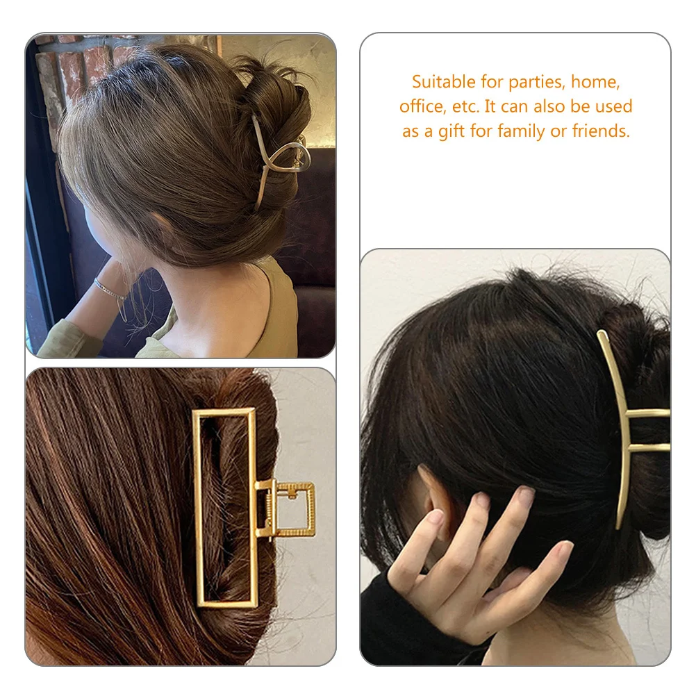 

3Pcs Stylish Durable Hair Claw Clips for Women Add Charm and to Your Look Perfect for Daily and Special Occasions