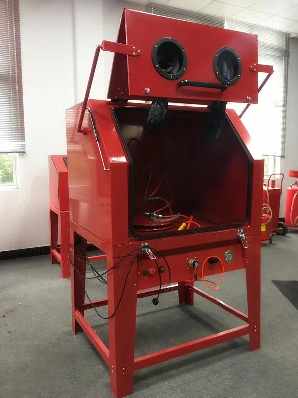 نوع التنظيف اليدوي وآلة السفع الرملي الصناعية الكبيرة من نوع آلة السفع الرملي #1