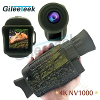 4K Monocular Night Vision Infrared 5X Digital Zoom HD Camera Outdoo Day And Night Digital Telescope For Hunting Tactical NV1000