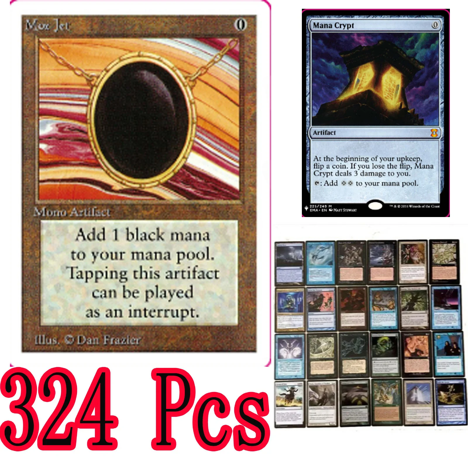 324枚-ブラックコアカード-p9-デュアルランド-フェッチランド-ショックランド-mtgカード