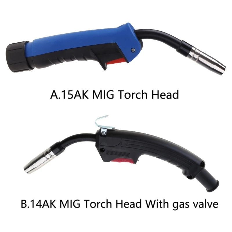 MIG Welding Gun Torch 15AK 14AK for Household Farm Small Shop Projects Sturdy