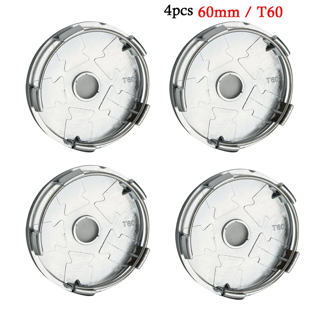 VW Volkswagen Car Wheel Center Hub Caps Cover 3D 4pcs 55mm 56mm 65mm 70mm for 4 5 6 7 Passat B5 B6 B7 Polo Touran CC accessories view 6