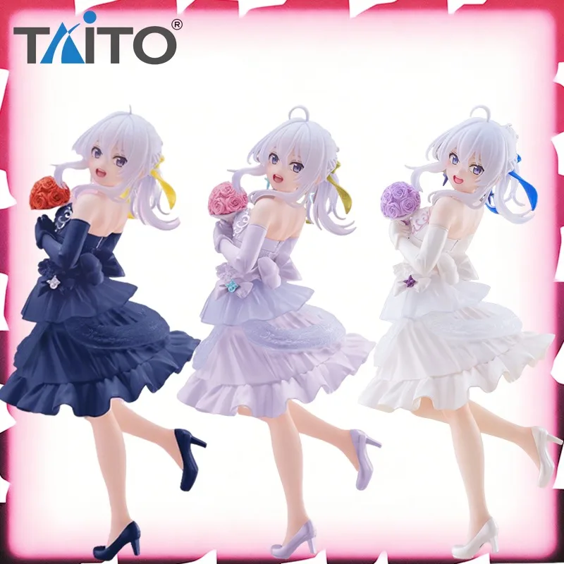 

Оригинальная фигурка TAITO Coreful Wandering Witch: The Journey of Elaina — Элейна в платье с букетом (модель для декора)