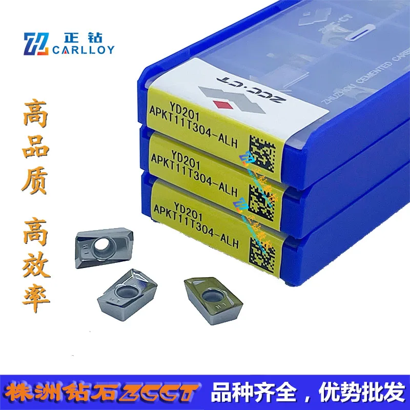 APKT11T304-ALH YD201/YD101/YBG101/YBS203 ZCC.CT original hard alloy CNC blade