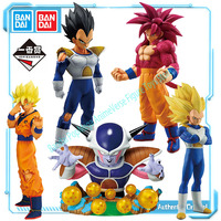 In stock Bandai Ichiban Kuji Dragon Ball VS Omnibus CROSS Super Saiyan Son Goku VEGETA Frieza Cell Explosion Model Toy Gift
