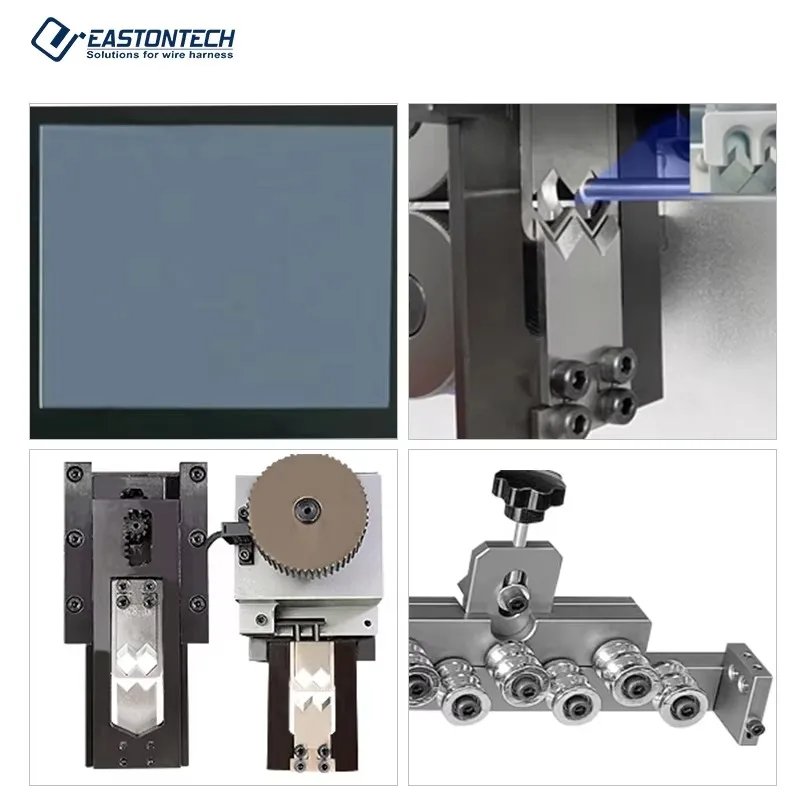 EW-3335 Latest Style Cost-Effective Fully Automatic Double Wire Cable Cutting And Stripping Machine For Wire 0.1-6 Mm2