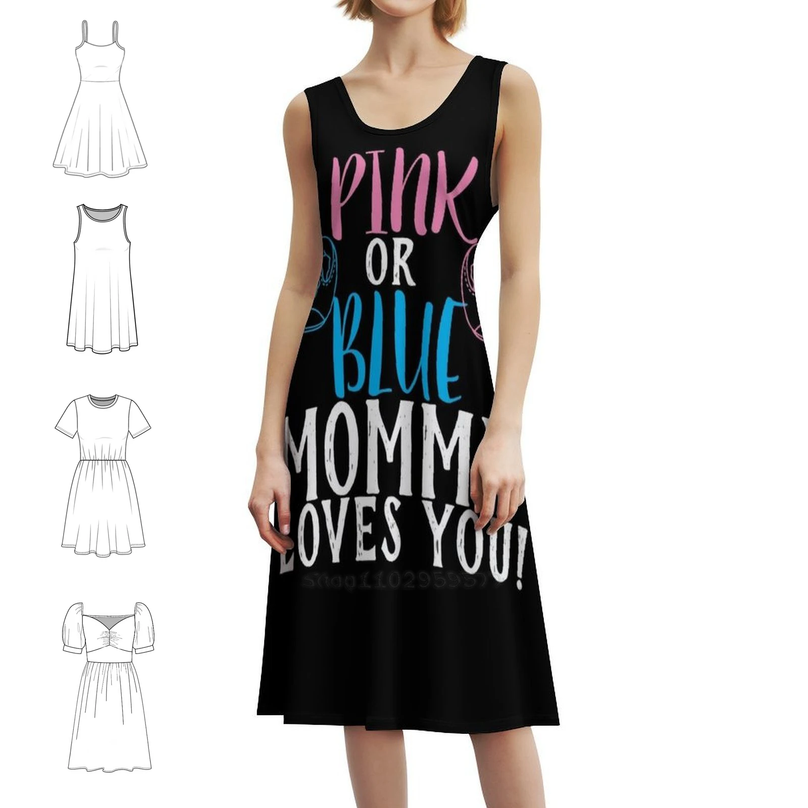 

Хранитель пола, розовое или синее богемное платье без рукавов для женщин, пляжные вечерние платья с принтом, розовое, голубое