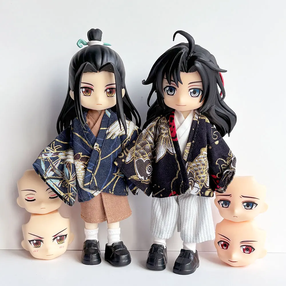 Anime Mo Dao Zu Shi Wei Wuxian Ob11 12 Point Bjd Movable Action Figure Full Set Collectible Handmade Doll For Anime Fans