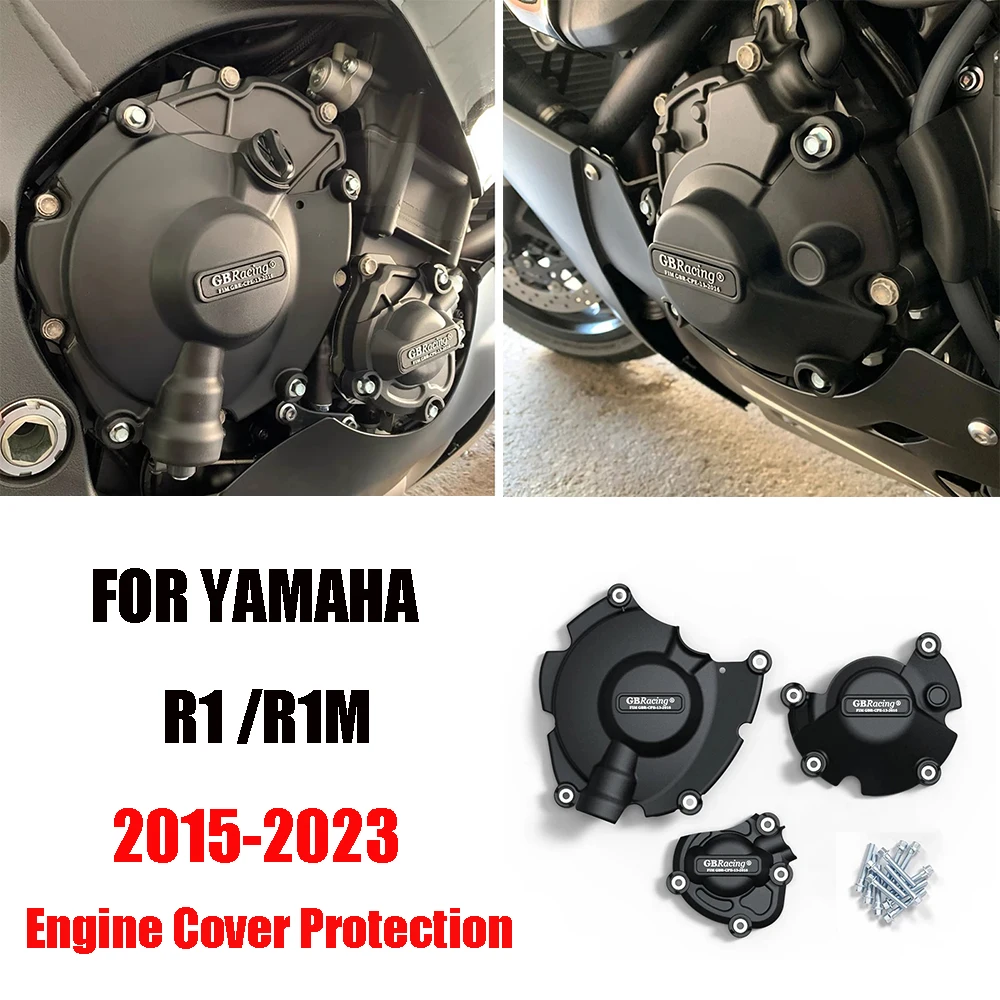 

Motorcycles Engine Cover Protection For GB Racing For R1 R1M R1S 2015 16 17 18 19 2020 2021 2022 2023 2024GBRacing Engine Covers