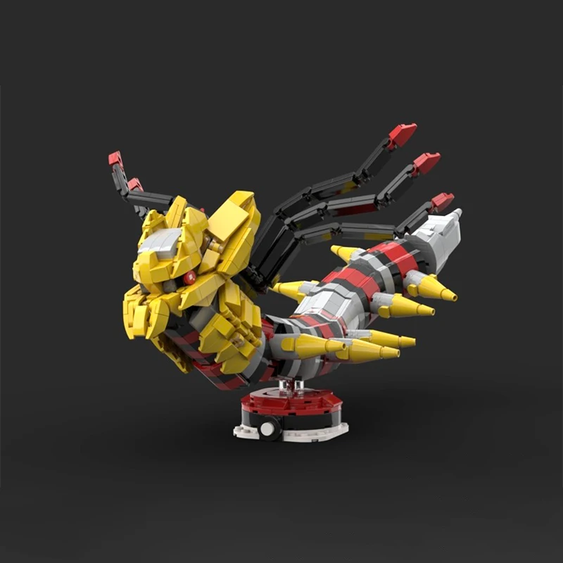 996pcs MOC Brickheadz Giratina Origin Form Model Building Blocks Construction Creative Kids DIY Education Christmas Gift Toy