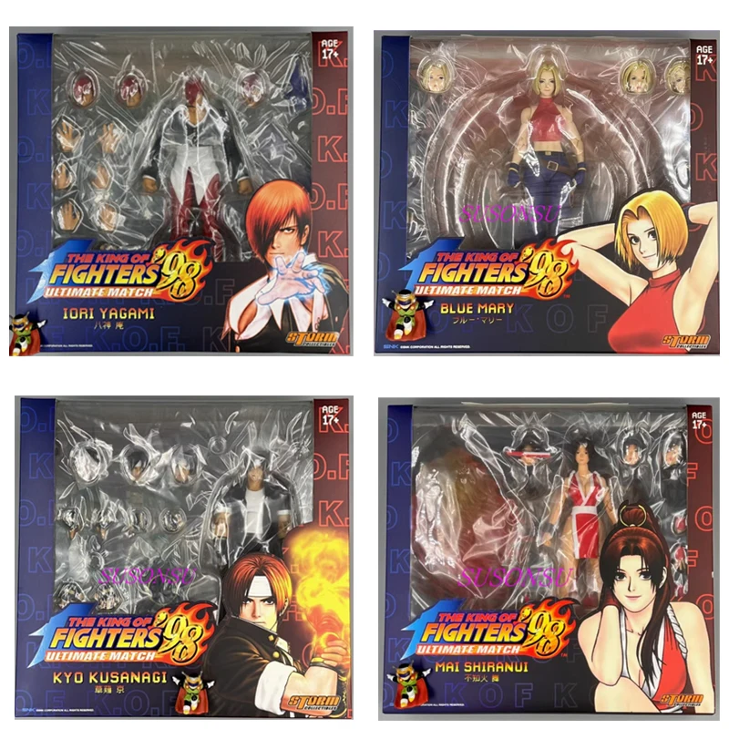 

STORM COLLECTIBLES 1/12 SNK King of Fighters '98 and 2002, Street Fighter V Street Fighter II Arcade Machine Action Figures TOYS