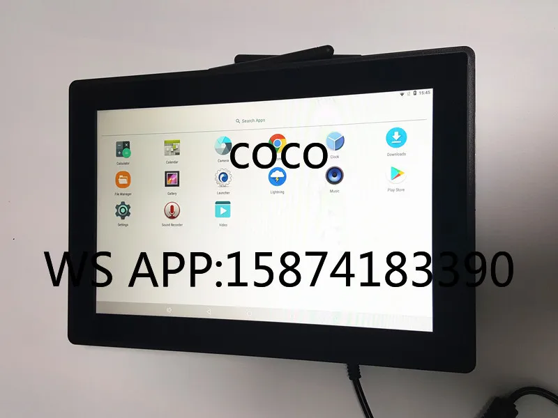 10.1 Inch IP65 Waterproof Industrial Flat Panel Touch Screen Wall Mount Open Frame WiFi 4G LTE GPS