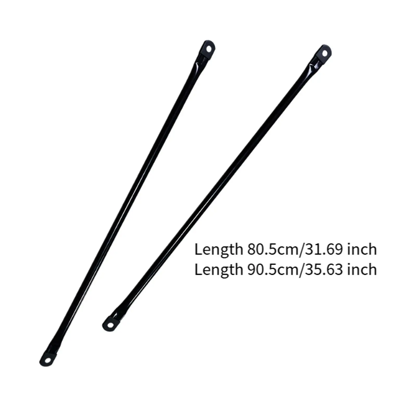 2x Swing Replacement Rods Heavy Duty Easy Install Round Rods Support Rods Suspension Bars Swing Arms Swing Rods for Swing Set