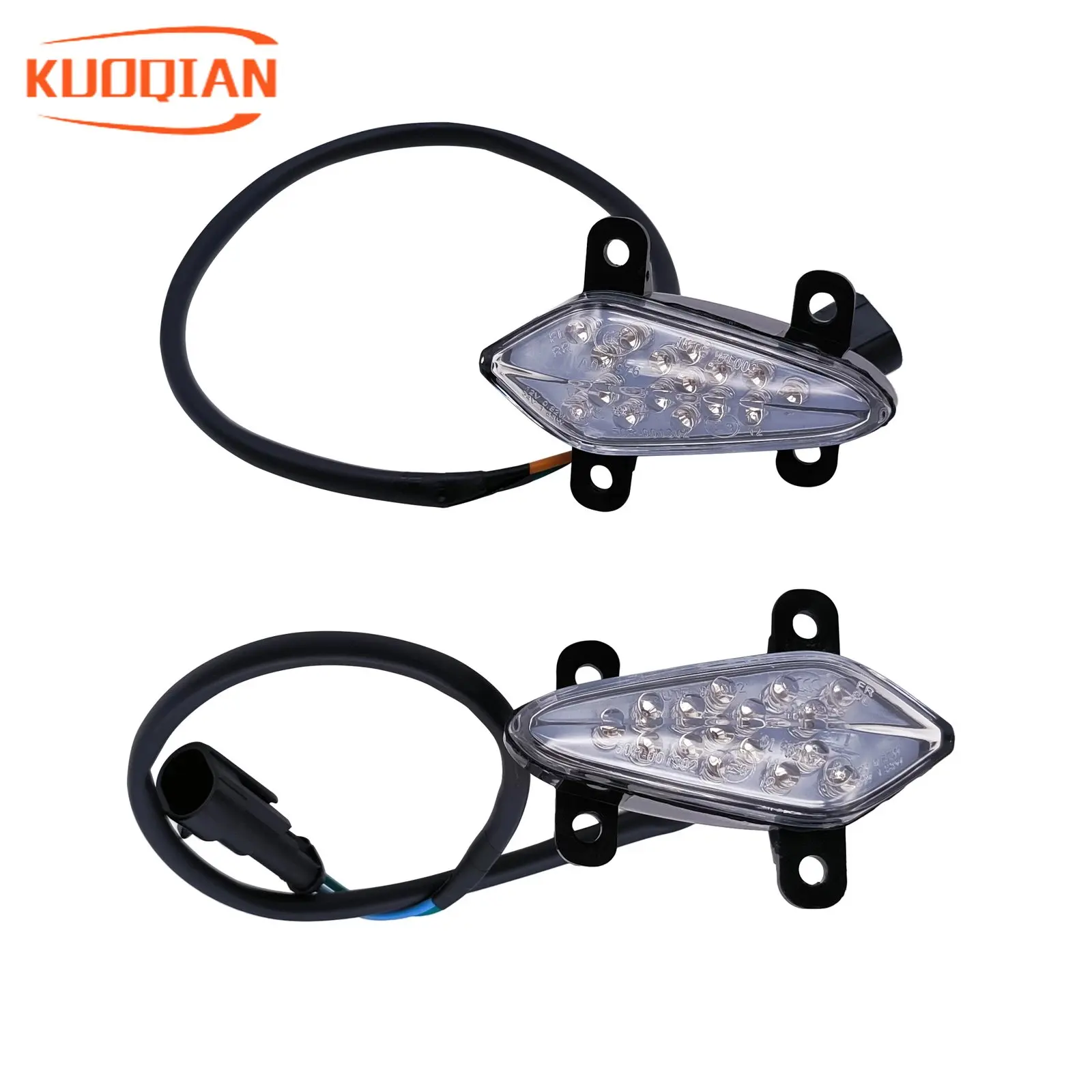 

Front Left And Right Direction Indicator light For ODES 800 ATV Parts No.13609130040 13609120050