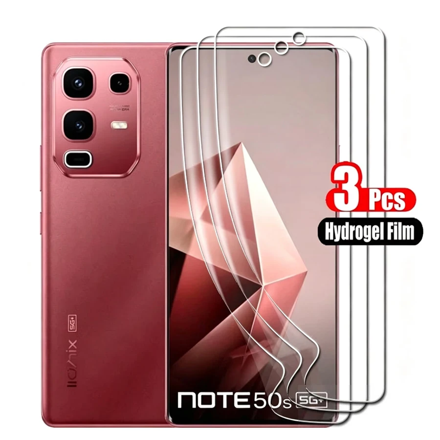 

Матовая гидрогелевая пленка для Infinix Note 40 50 Pro Plus, 3 шт., защитная пленка для экрана Infinix Note 50S 60 Pro, ультрамягкая пленка
