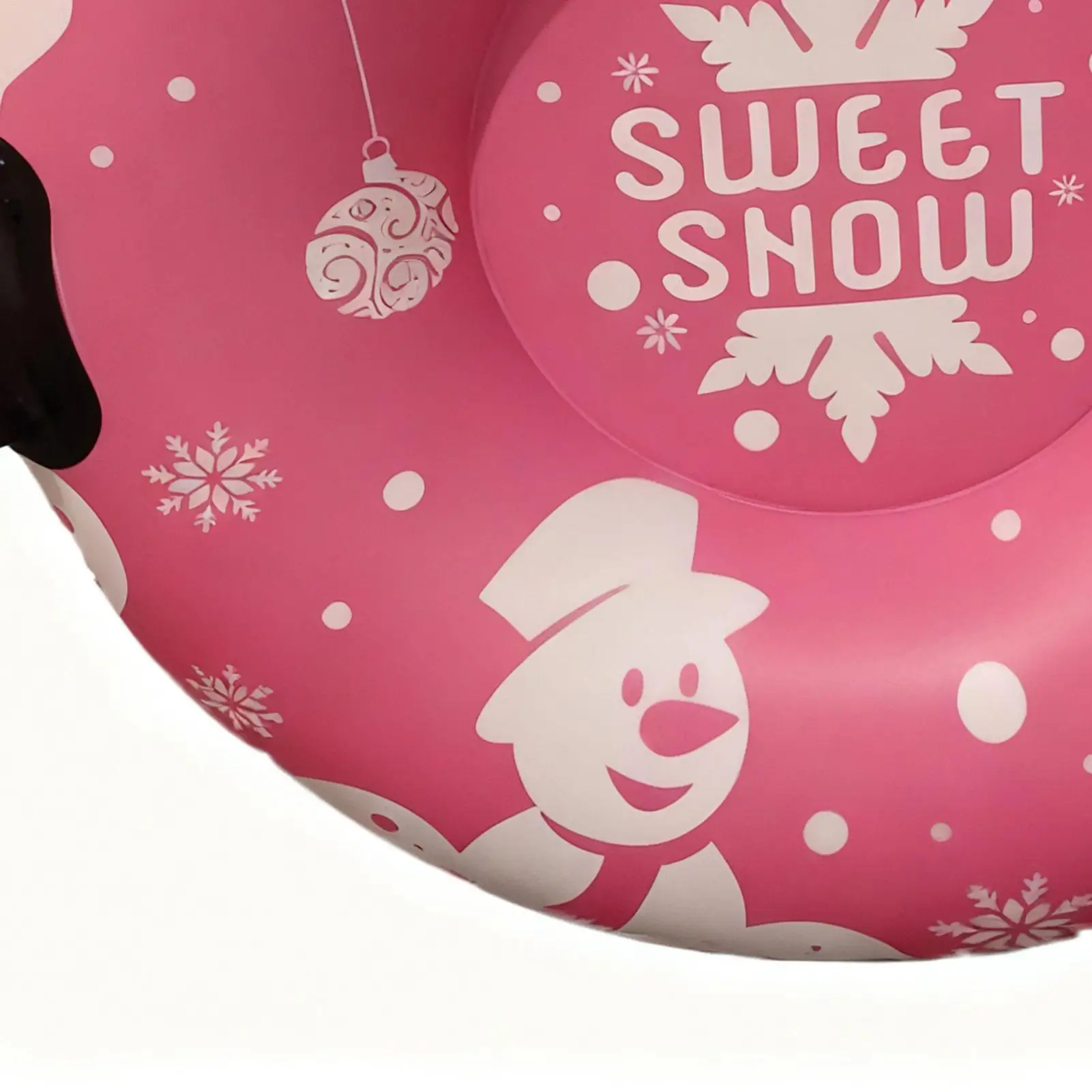 Snow Tubes For Kids Christmas Inflatable Snow Sled Thickened Sledding Ring For Outdoor Driveway Walkway Pool Gathering Party