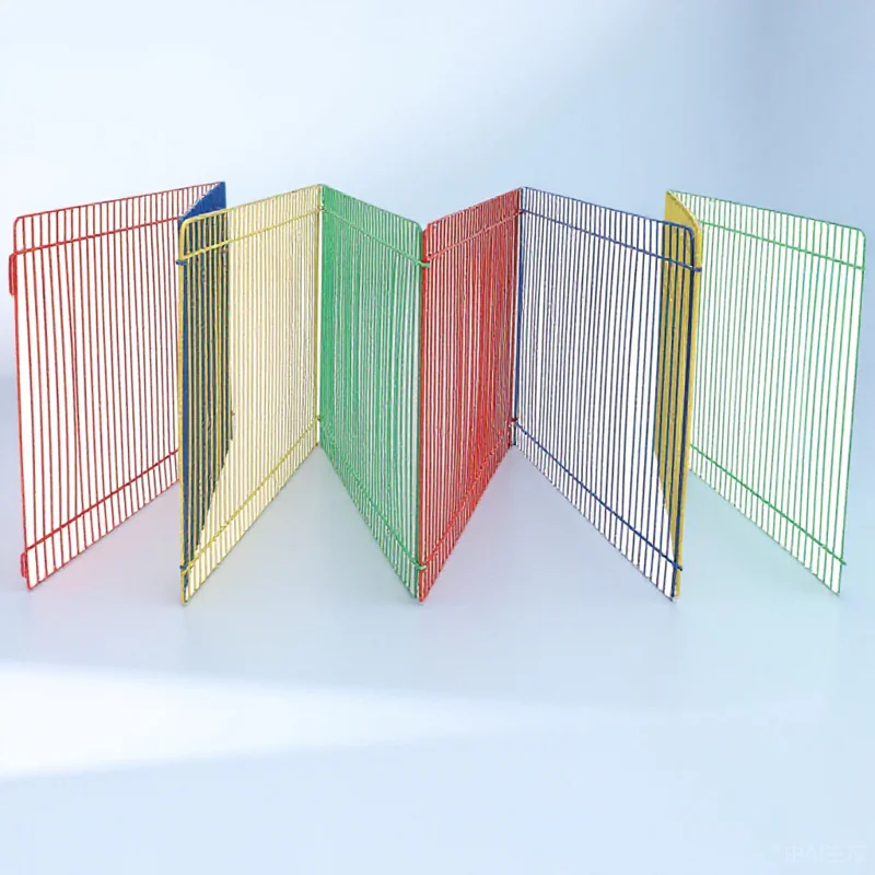 

8Pcs Hamster Playpen Pieces Small Pet Exercise Fence Bunny Guinea Pig Hedgehog Chinchillas Rabbit Cage Accessory Set