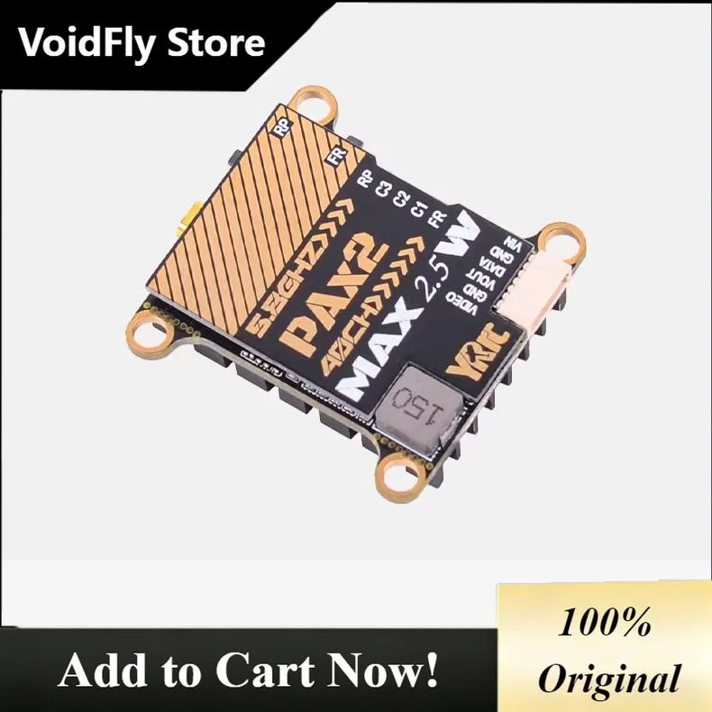 VoidFly 5.8G 2.5W Video Transmitter For FPV Drones High Power 40CH Long Range Fixed Wing RC Aircraft