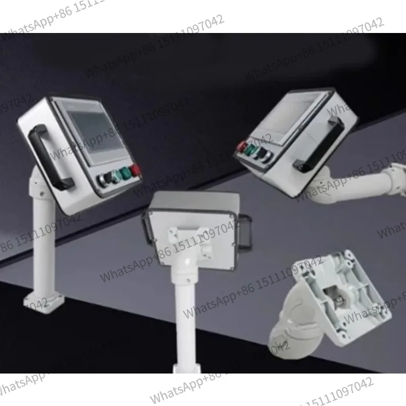 7inch Machine Tool Boom Monitor Aluminum Alloy Cantilever Multi-directional Rotating Touch Screen Mounting Box