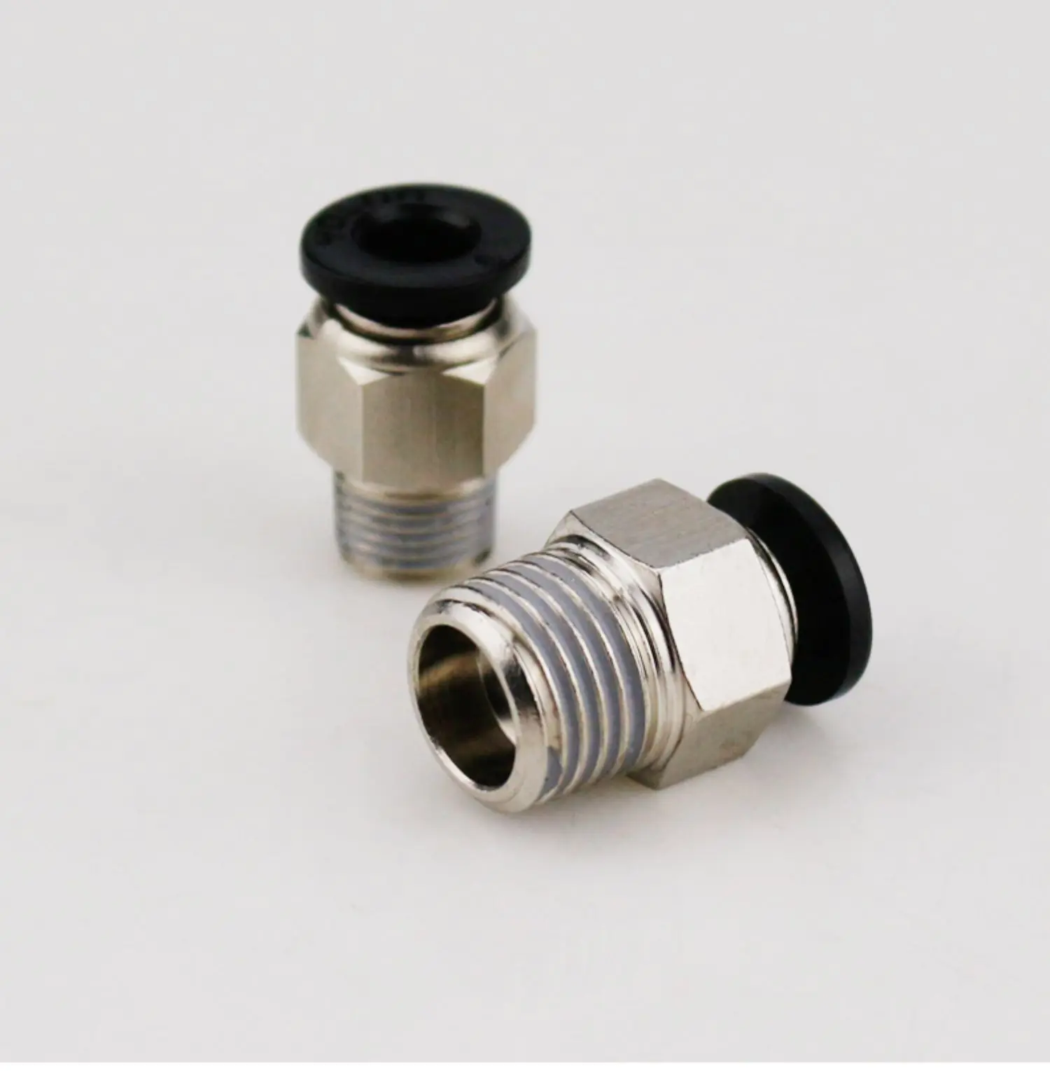 PC Air Pneumatic Fitting Quick Connector M5 4 6 8 10 12 16mm Male Thread 1/4 1/2 1/8 3/8 Compressed Hose Tube Pipe