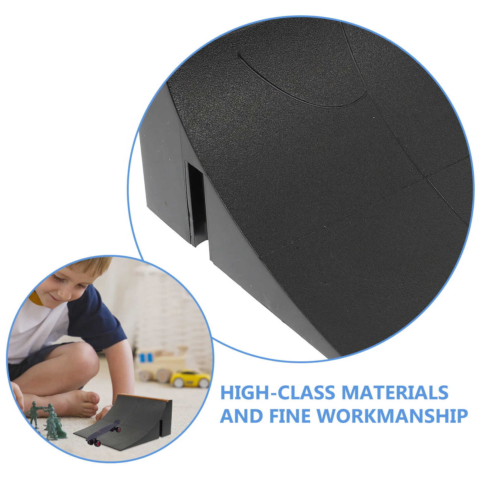 لوح تزلج إصبع مبتكر، تصميم عائق منحدر واقعي لتنسيق الطفل، أدوات ممارسة مرنة ممتعة #3