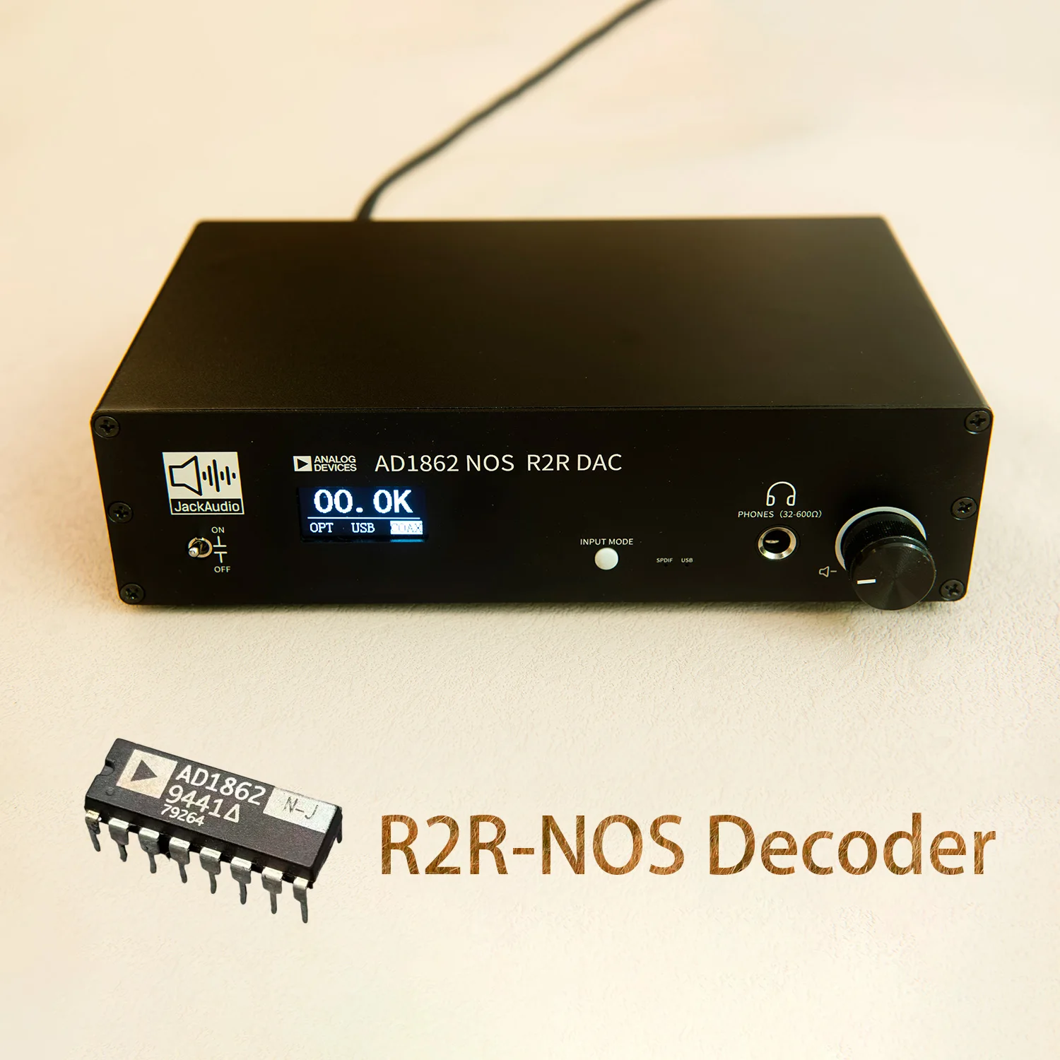 AD1862NJ flagship 20BIT-R2R decoder NOS architecture ancient DAC linear power supply USB sound card