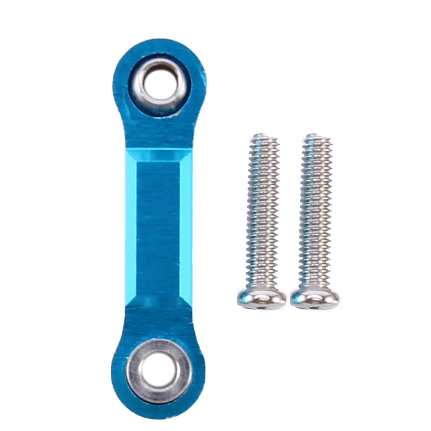 

Металлический улучшенный рулевой тяга для сервопривода, запчасти для радиоуправляемых машинок Wltoys A959-B, A969, A979, синий