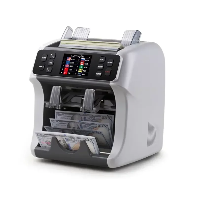New Design Banknote Counter Sorter Detector for Efficient Counting and Sorting