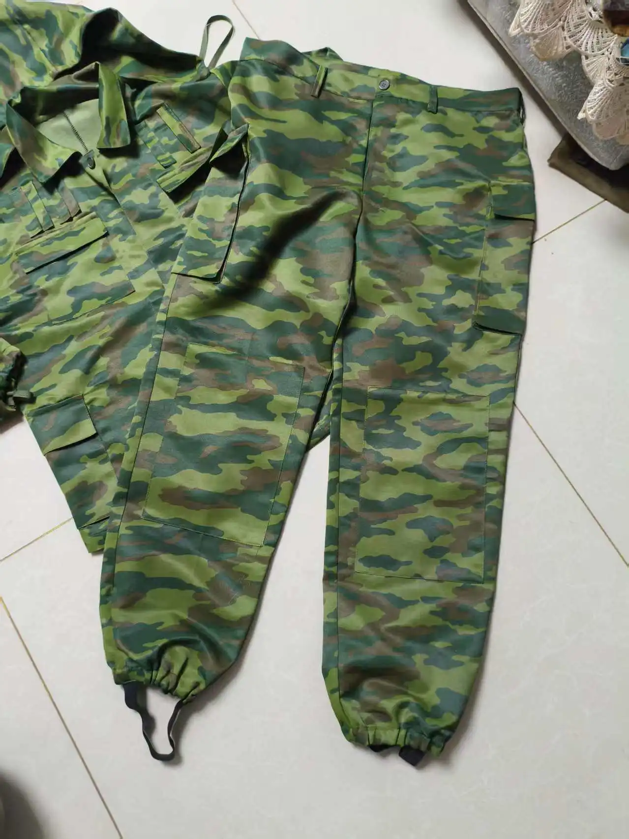 Russian original spot cross striped camouflage combat suit, Russian special 97flora Russian cover, Gru loves to use