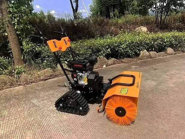 Dual Wheel Snow Blower Street Snowplow Machine Deep Snow Removal Snow Thrower view 5