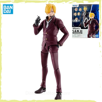 100% Original Bandai S.H.Figuarts SHF One Piece Sanji The Raid On Onigashima Eustass Kid In Stock Anime Figures Model Toys