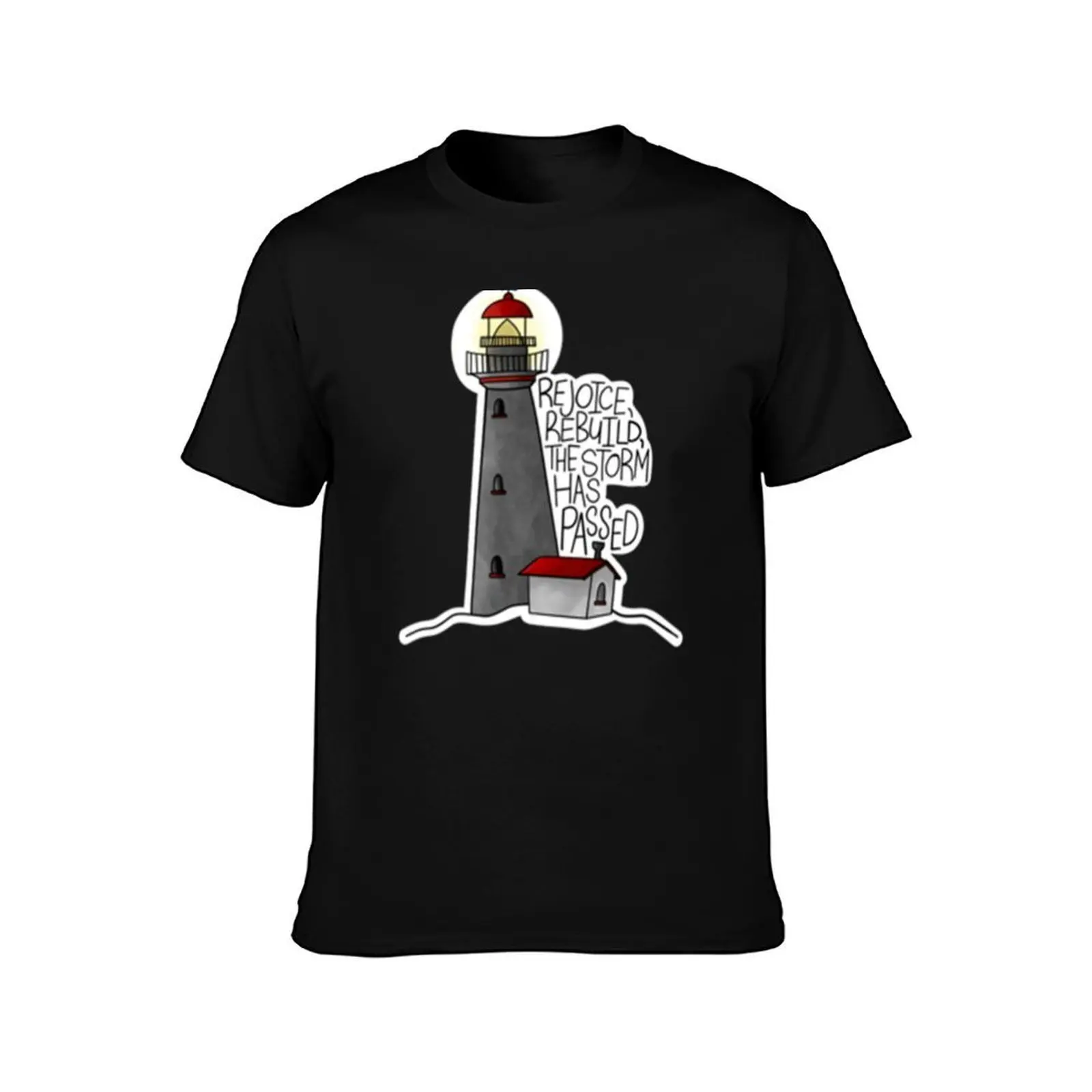 The Storm Has Passed - Frank Turner _The Next Storm_ Lyric T-Shirt High Elasticity Sports Tee Shirt T-Shirt
