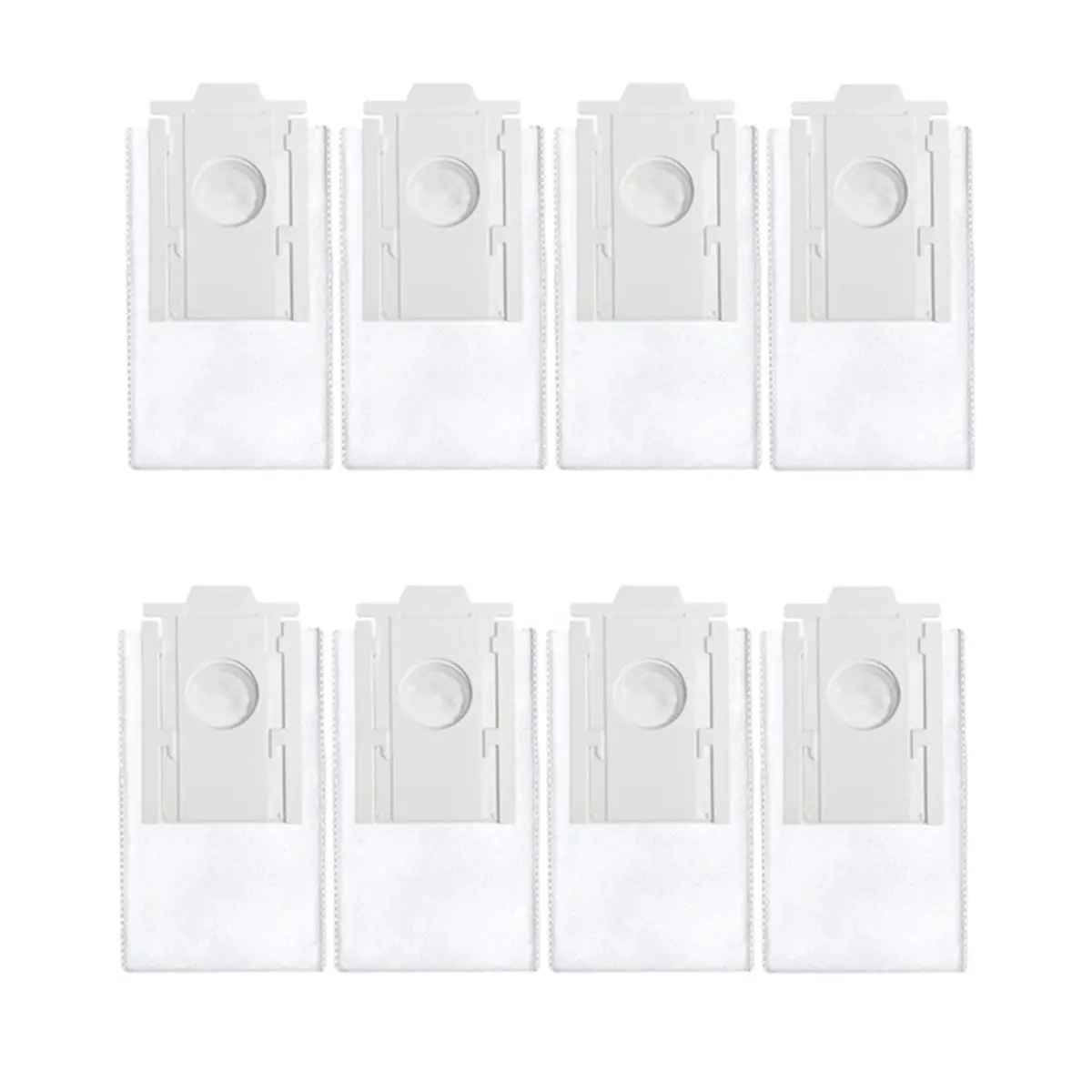 

[ГОРЯЧИЙ] 8-комплектный мешок для пыли для VCA-RDB95, запасные части Jet Bot + Jet Bot AI + робот-пылесос