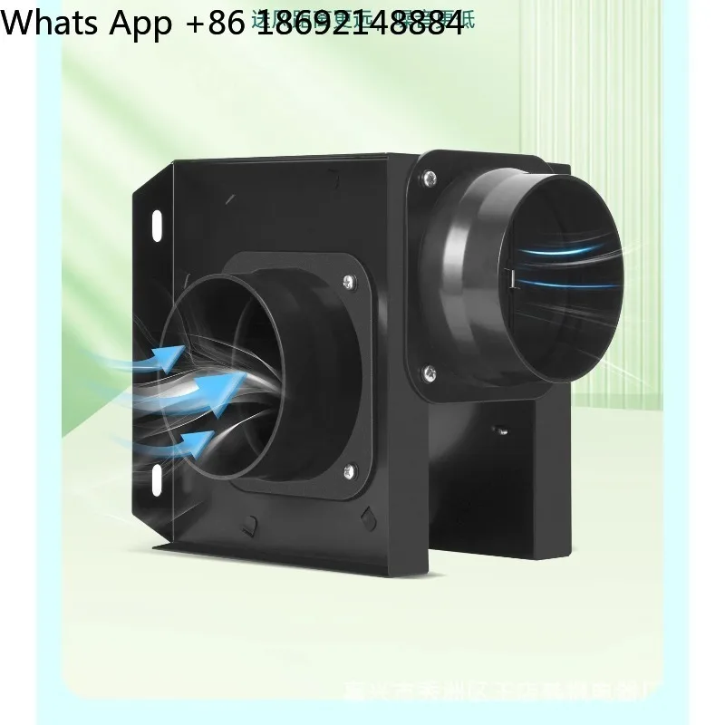 Split duct fan One to two exhaust fans Hotel engineering Exhaust fan Bathroom Kitchen Powerful ventilation fan